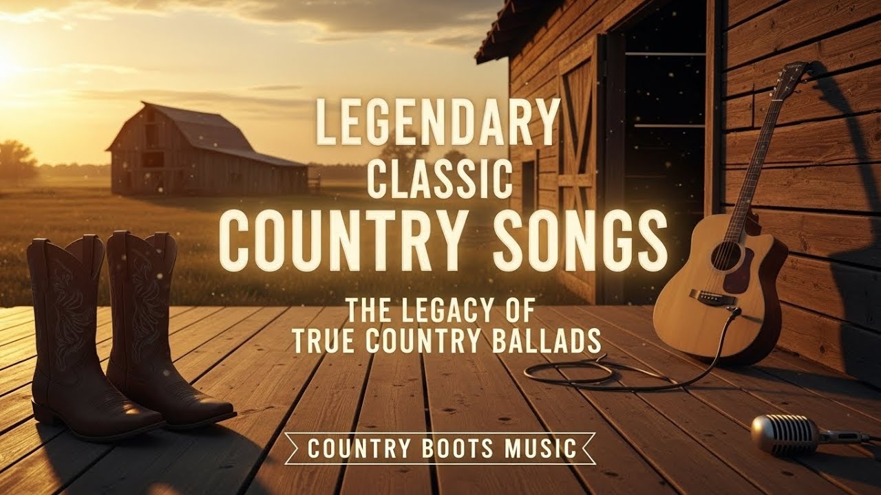 Legendary Classic Country Songs – The Legacy of True Country Ballads  Country Boots Music