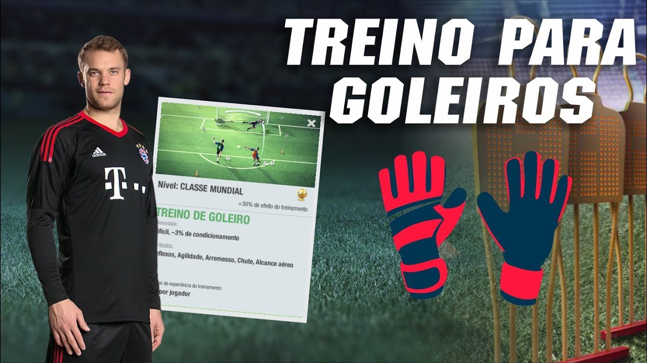 TREINAMENTO PARA GOLEIROS - TOP ELEVEN