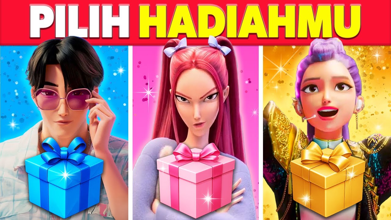 Pilih Hadiahmu! 🎁 Edisi KPOP DEMON HUNTERS 🎤💖