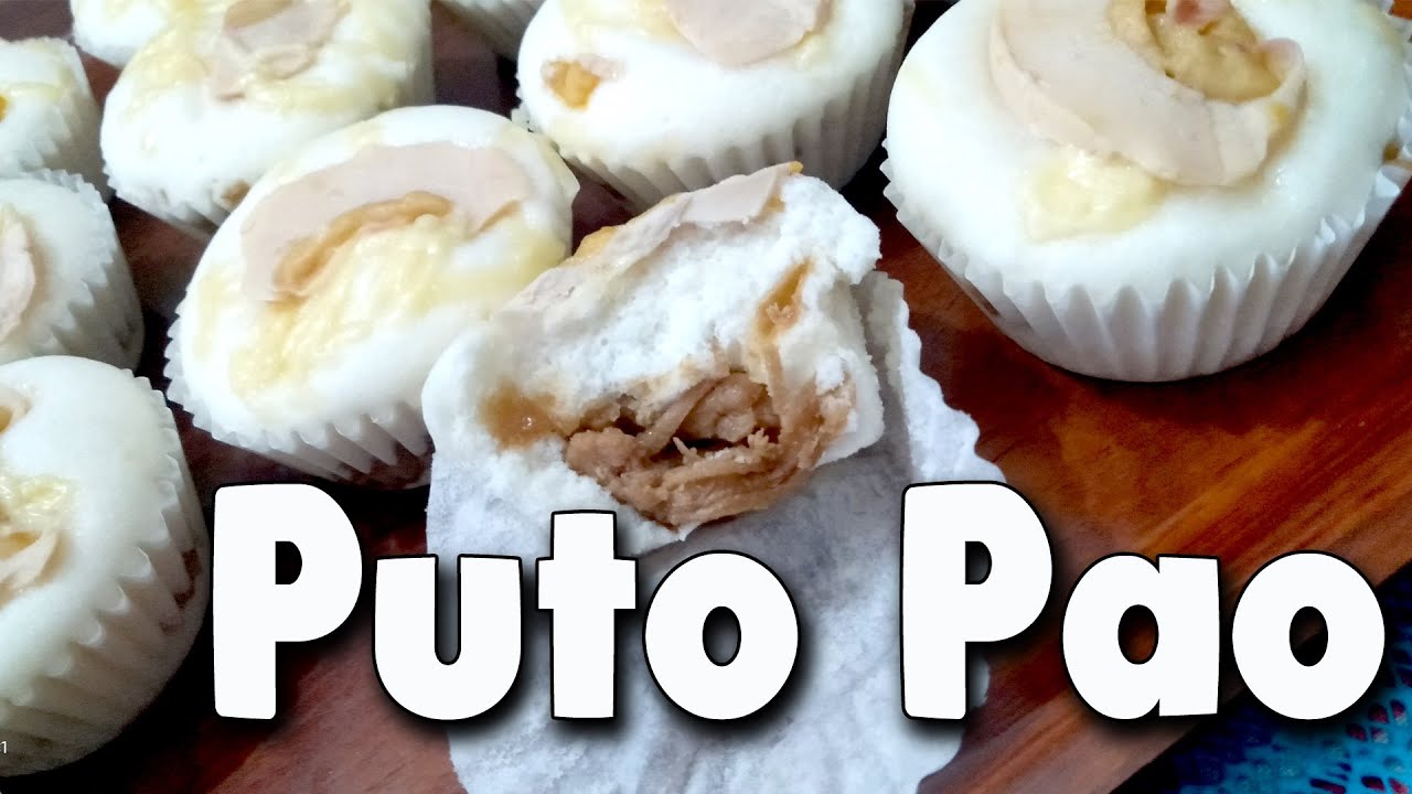 How to Make Puto Pao with Chicken Asado Filling