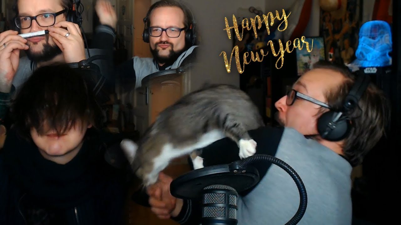 PhunkRoyal | Silvesterstream 2018 mit Katzen & Sandra & Trickshots (Epilepsie Warnung*)