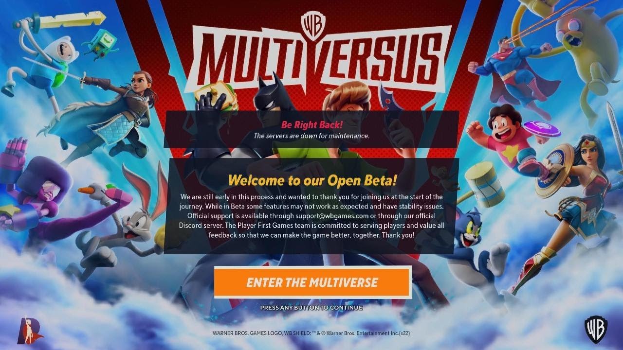 MultiVersus servers are down :(
