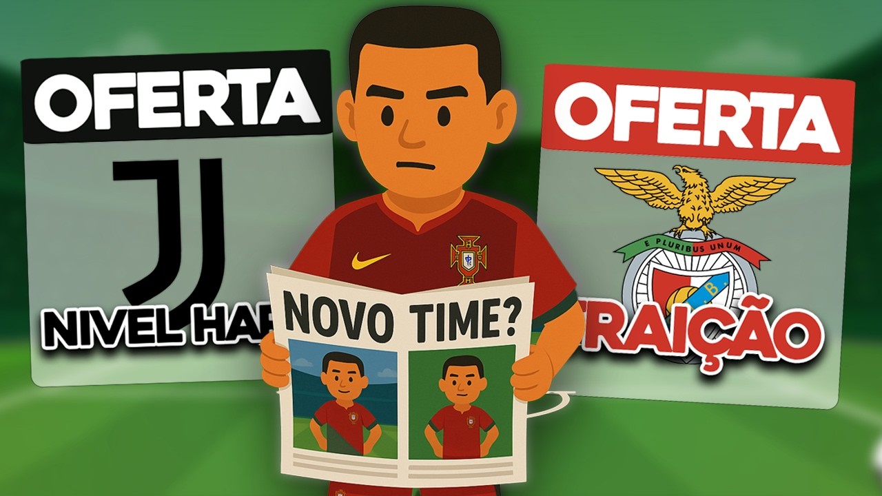 NOVO TIME  NO MODO JOGADOR  Cristiano Ronaldo em 1998!  NO WORLD SOCCER CHAMPS