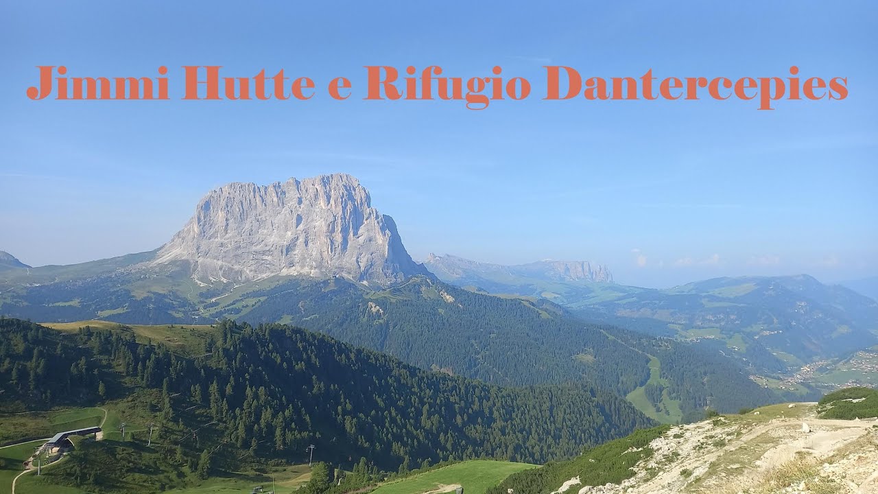 VAL GARDENA TOUR 2k24 : Rifugio Jimmi e Dantercepies da Passo Gardena (Piccolo Anello)