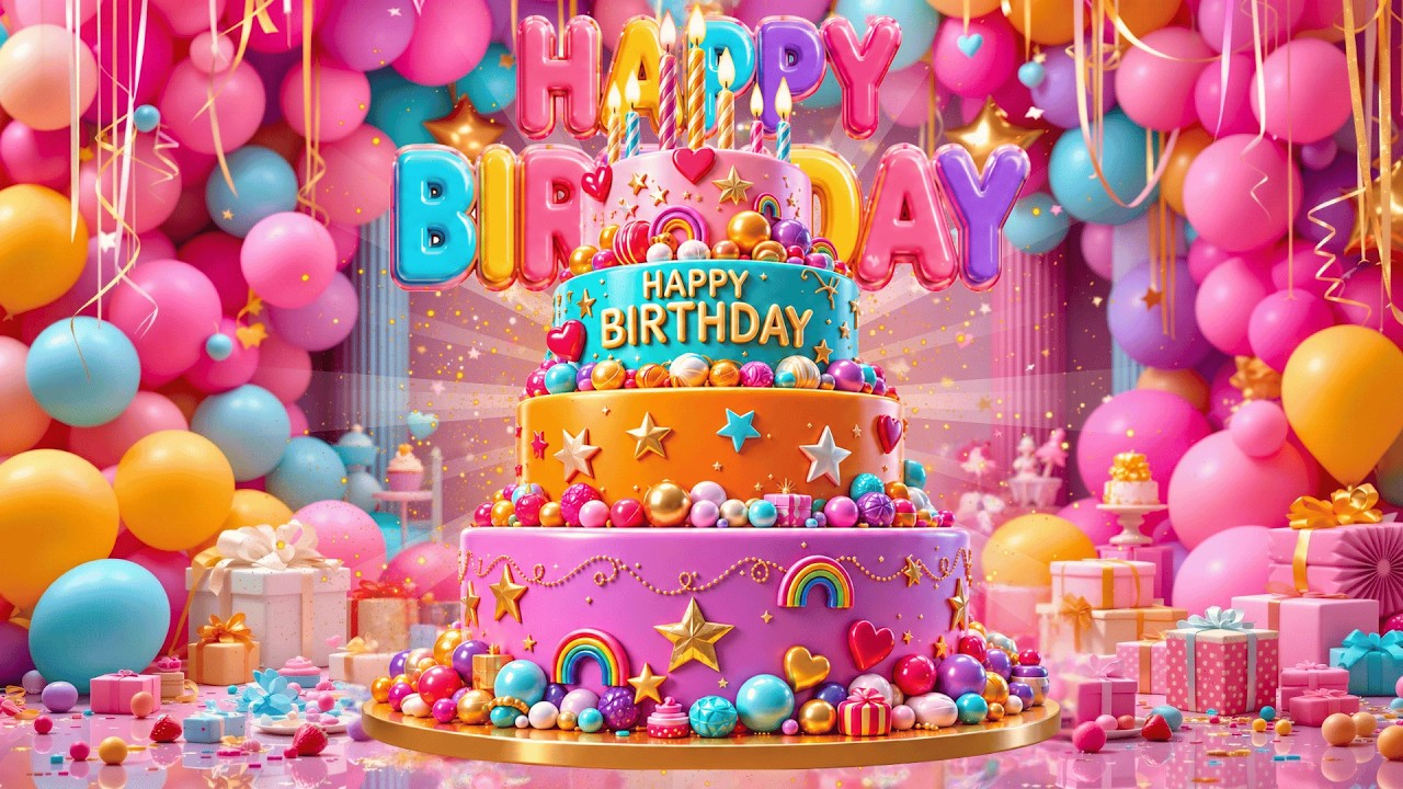 Celebrate Today 🎉 Happy Birthday Song Video