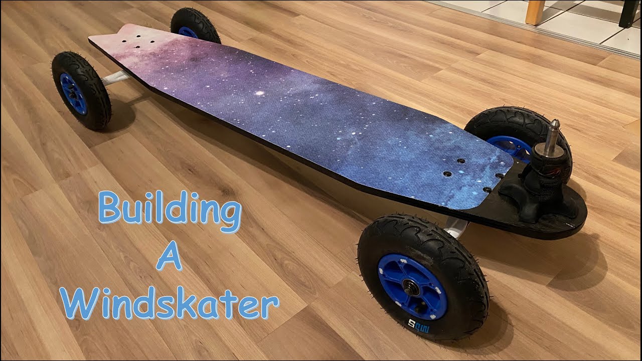 Building and testing a new Windskater - Windskate = Windsurfing on the street