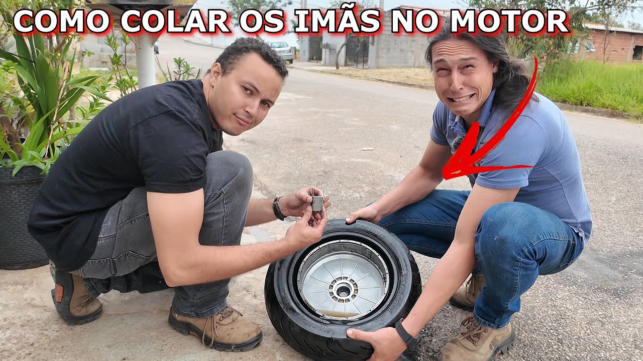 DESCOLOU TODOS OS IM&Atilde;S DO MOTOR DA MOTO EL&Eacute;TRICA
