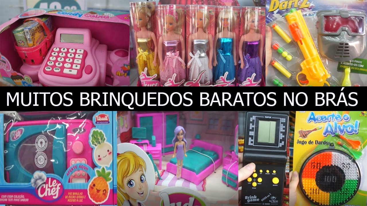 BRINQUEDOS BARATOS NO BRÁS - LOJA ISSAM - DIA DAS CRIANÇAS