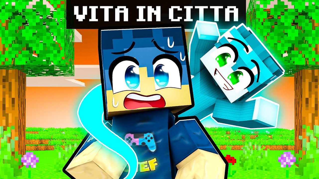HO MALEDETTO I MIEI AMICI nella VITA IN CITT&Agrave; 1 REMAKE su MINECRAFT!