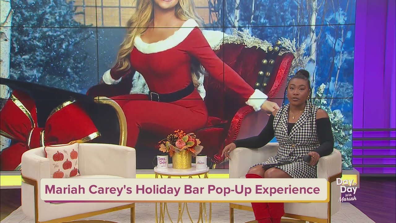 Mariah Carey's Holiday Bar Pop-Up Experience | November 3, 2025 | Day to Day with Mariah