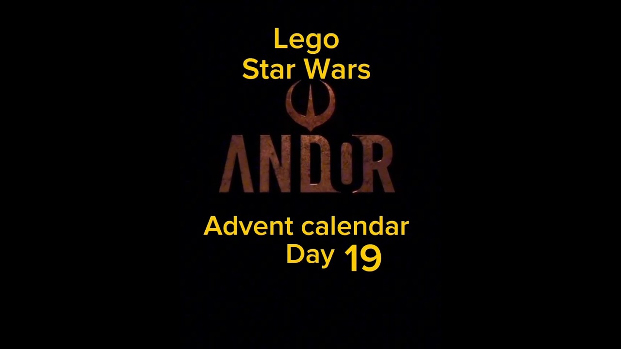 Custom Lego Star Wars Andor advent calendar Day 19