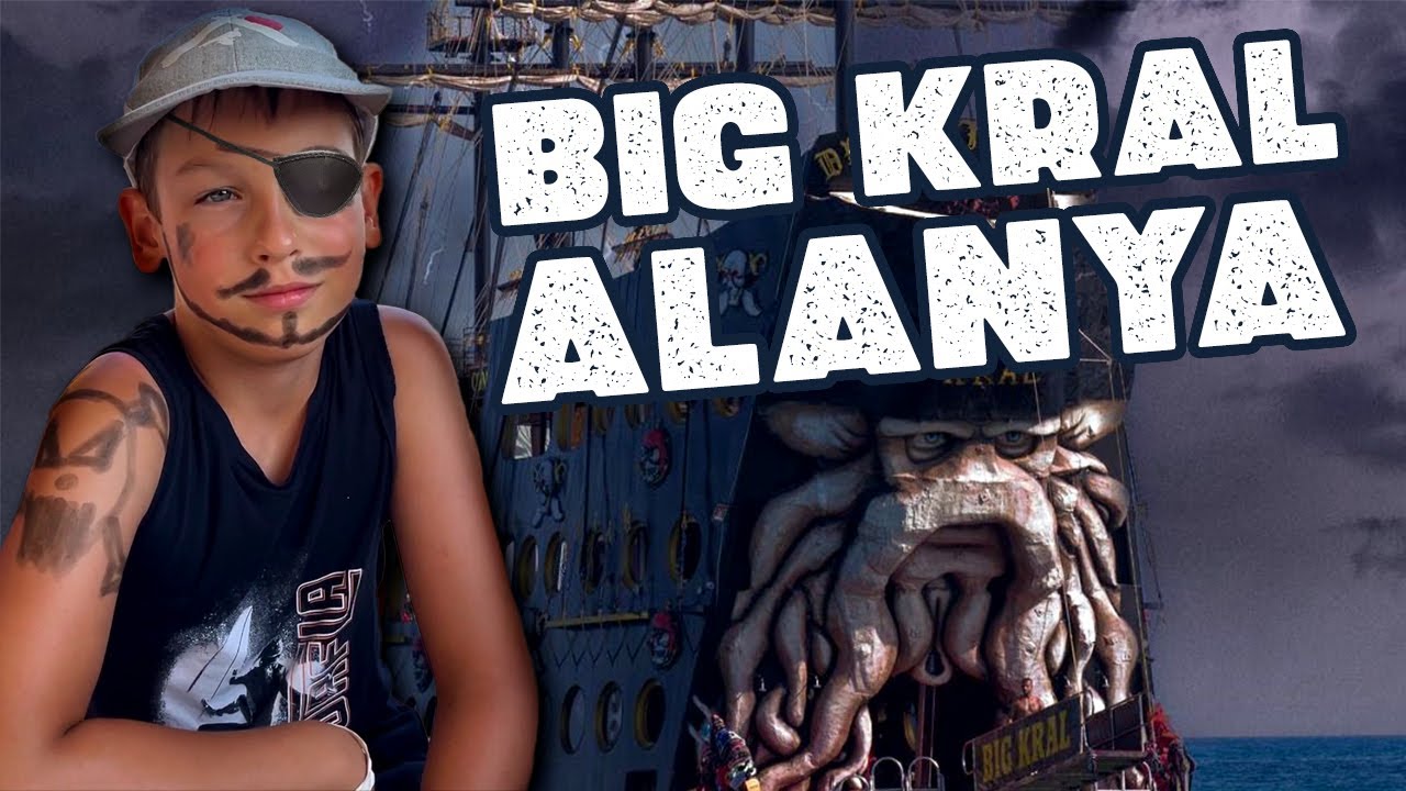 Big Kral Alanya. Pirates Boat Trip. Turkey adventures