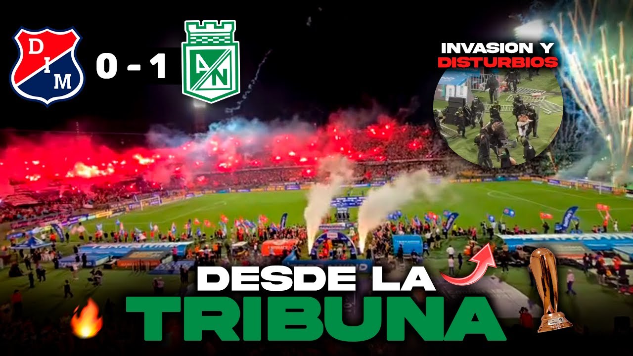🔥🟢DESDE LA TRIBUNA Nacional CAMPEÓN vs Medellín 1-0 Final Copa betplay 2025 los del sur-Rexixtenxia