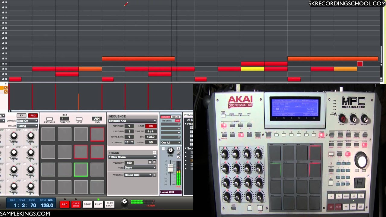 MPC Renaissance Hardware: Step Sequence