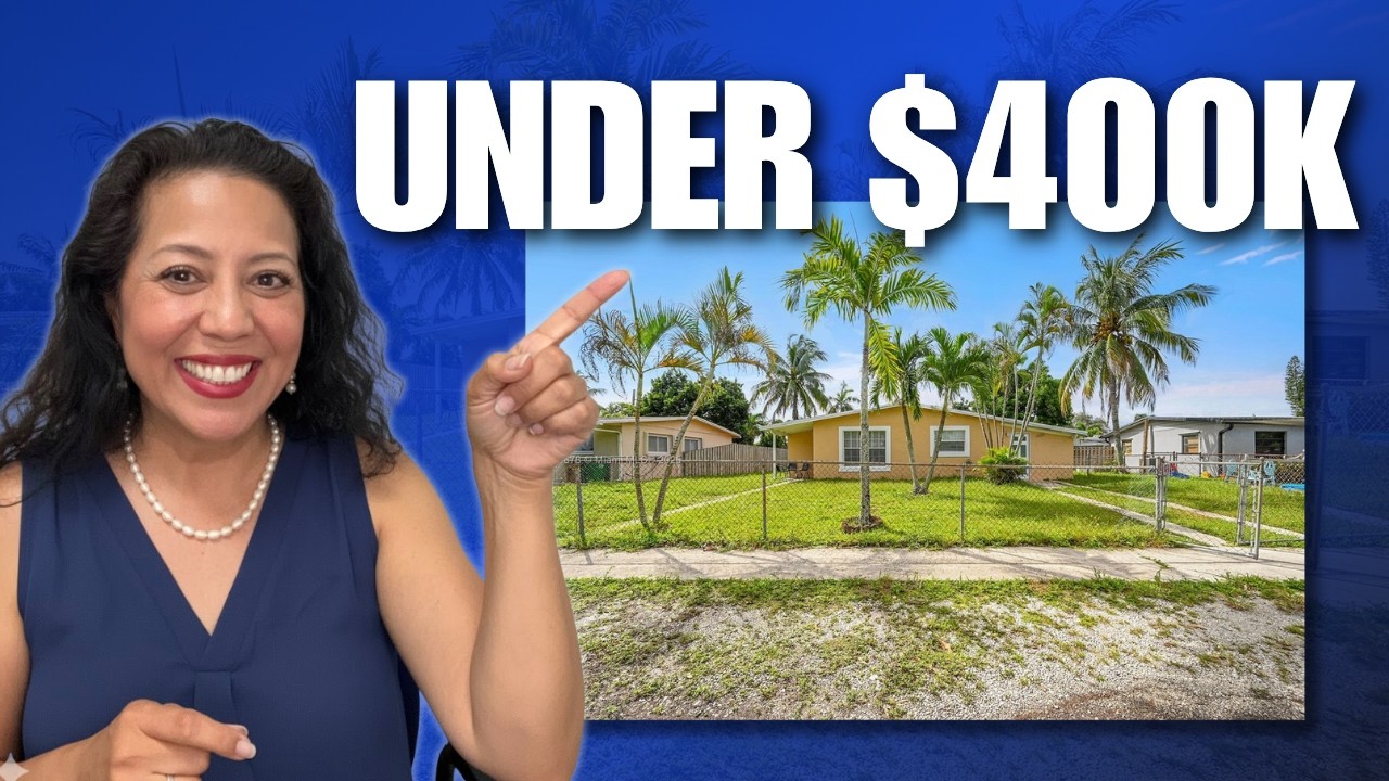 Florida Home Tour Under $400,000! (NO HOA FEE + Cash Flow Potential)