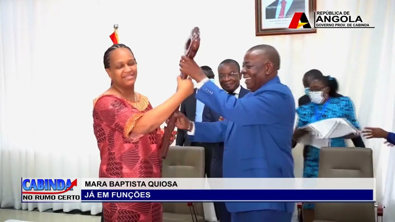 Recepção da Governadora MARA BAPTISTA QUIOSA