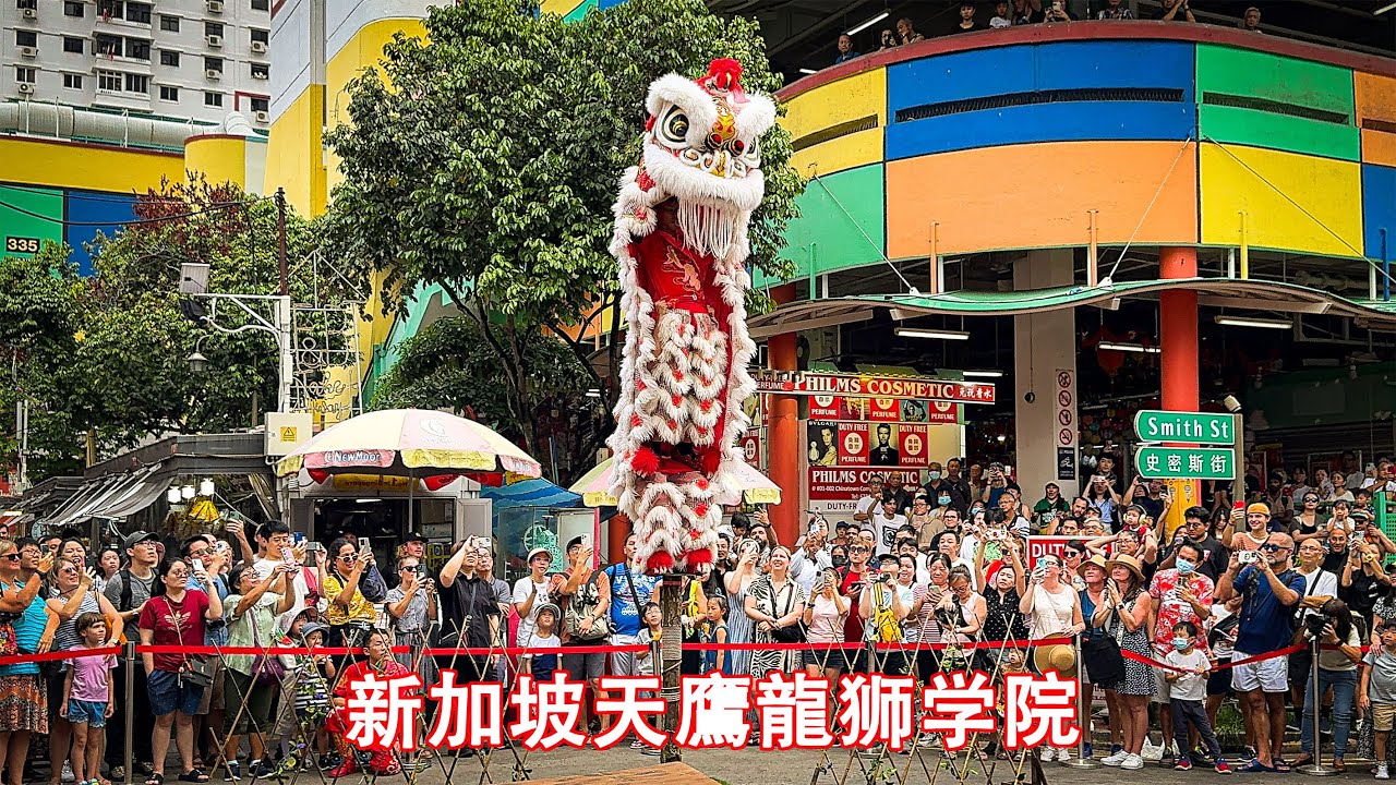 Lion Dance Traditional Performance  | Chinatown  | Dragon Boat Festival 2024 | 9 Jun 2024
