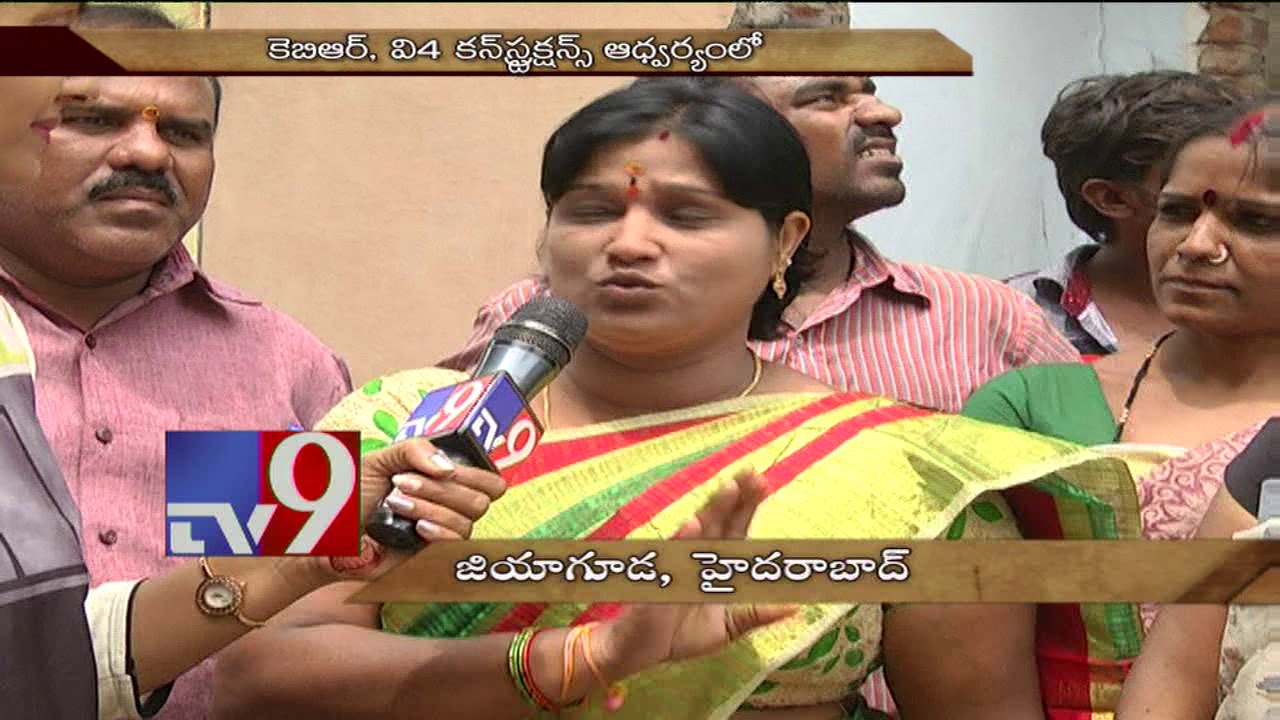 Double bedroom homes for Jiyaguda Slum - Chetana - TV9