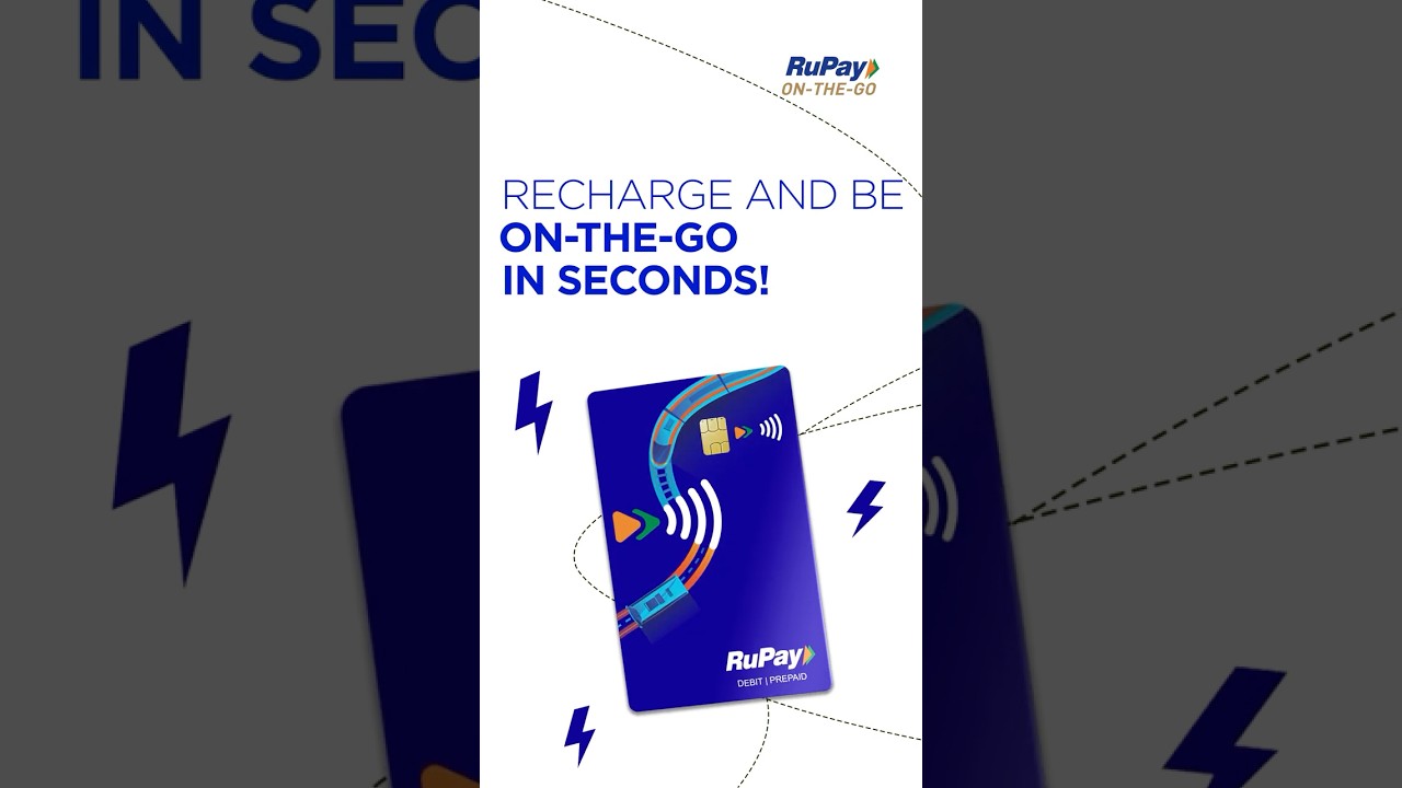 Recharge your RuPay ON-THE-GO card in seconds