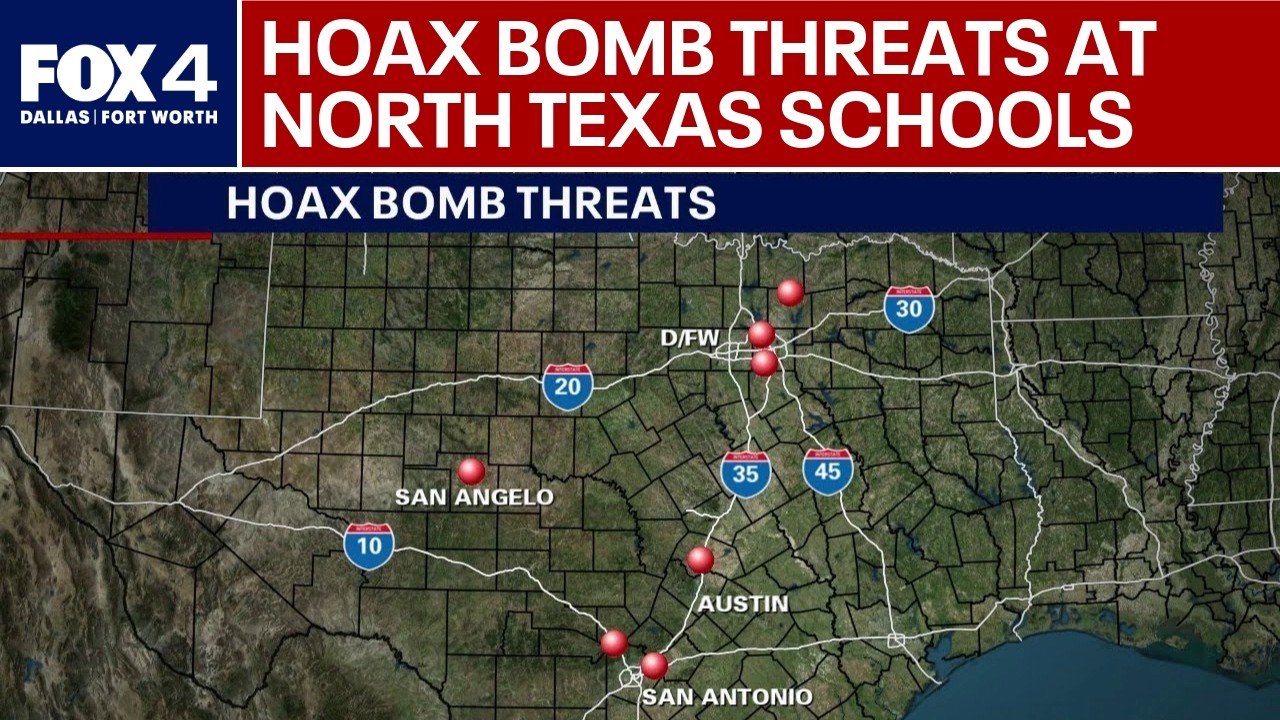 North Texas schools close amid hoax bomb threats