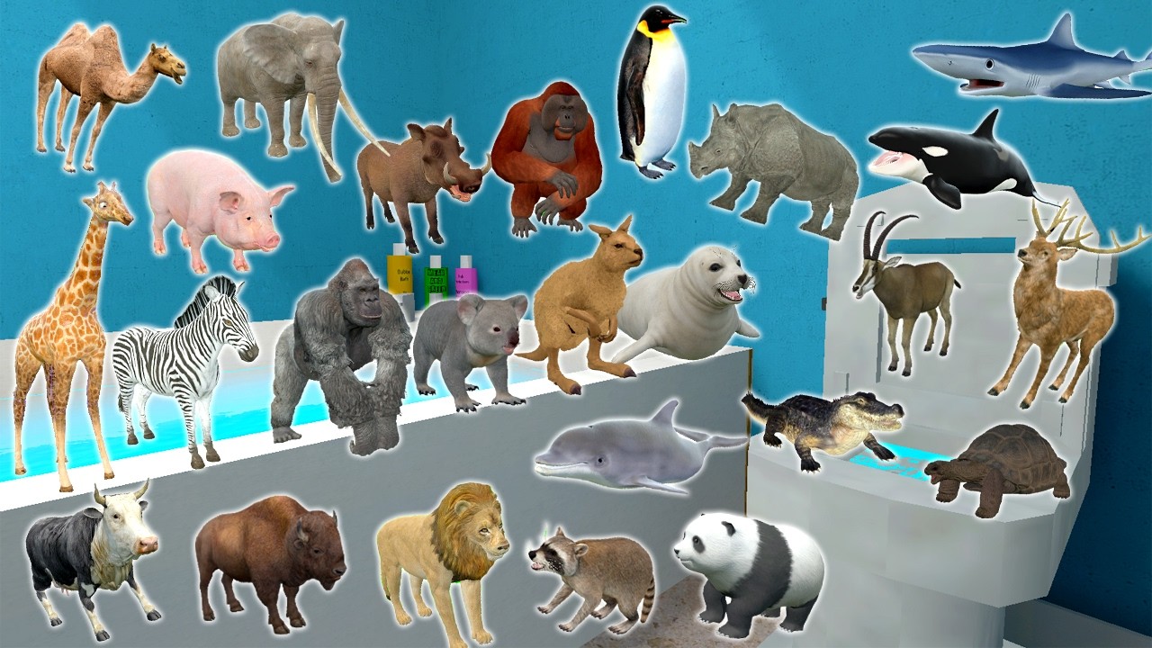 I Found ALL Animals Inside My Toilet in Garry&rsquo;s Mod (INSANE!)