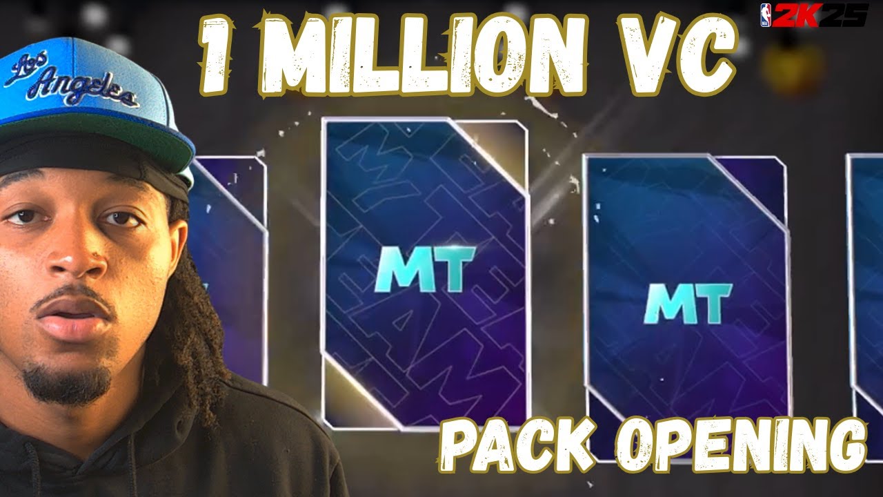 I OPENED 1 MILLION VC WORTH OF GOAT PACKS...AND THIS HAPPENED! NBA 2K25 MYTEAM PACK OPENING!