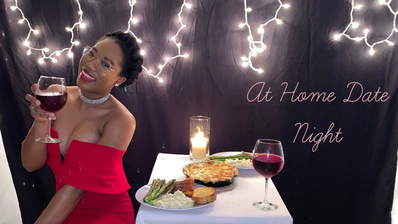 Romantic Stay At Home Date Night| DIY date night| Cook with me| Creative Date ideas