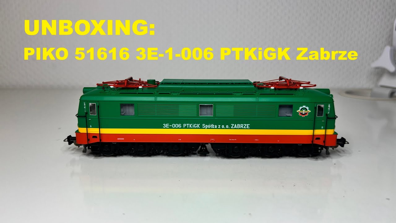 UNBOXING: PIKO 51616 3E-006 PTKiGK Zabrze