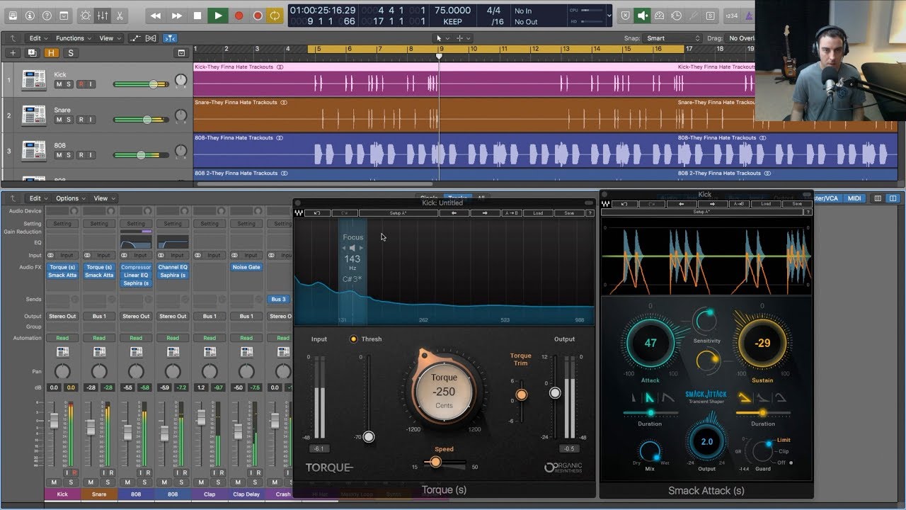 Mixing Kicks and Snare Drums that SMACK