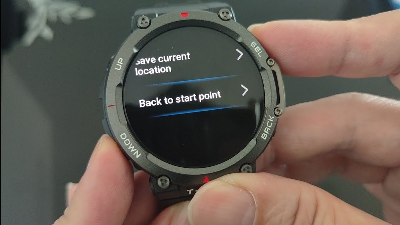 Amazfit T-Rex 2 function Back To Start Point function explained and tested