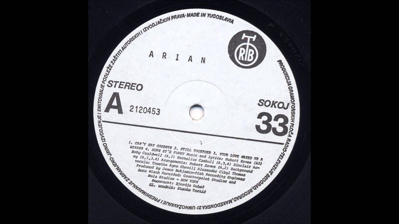 Arian - Your Love Makes Me A Winner