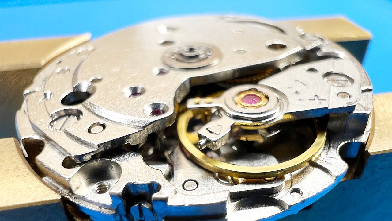 CITIZEN Automatic 8200A movement 17 jewels service - #2. Assembly
