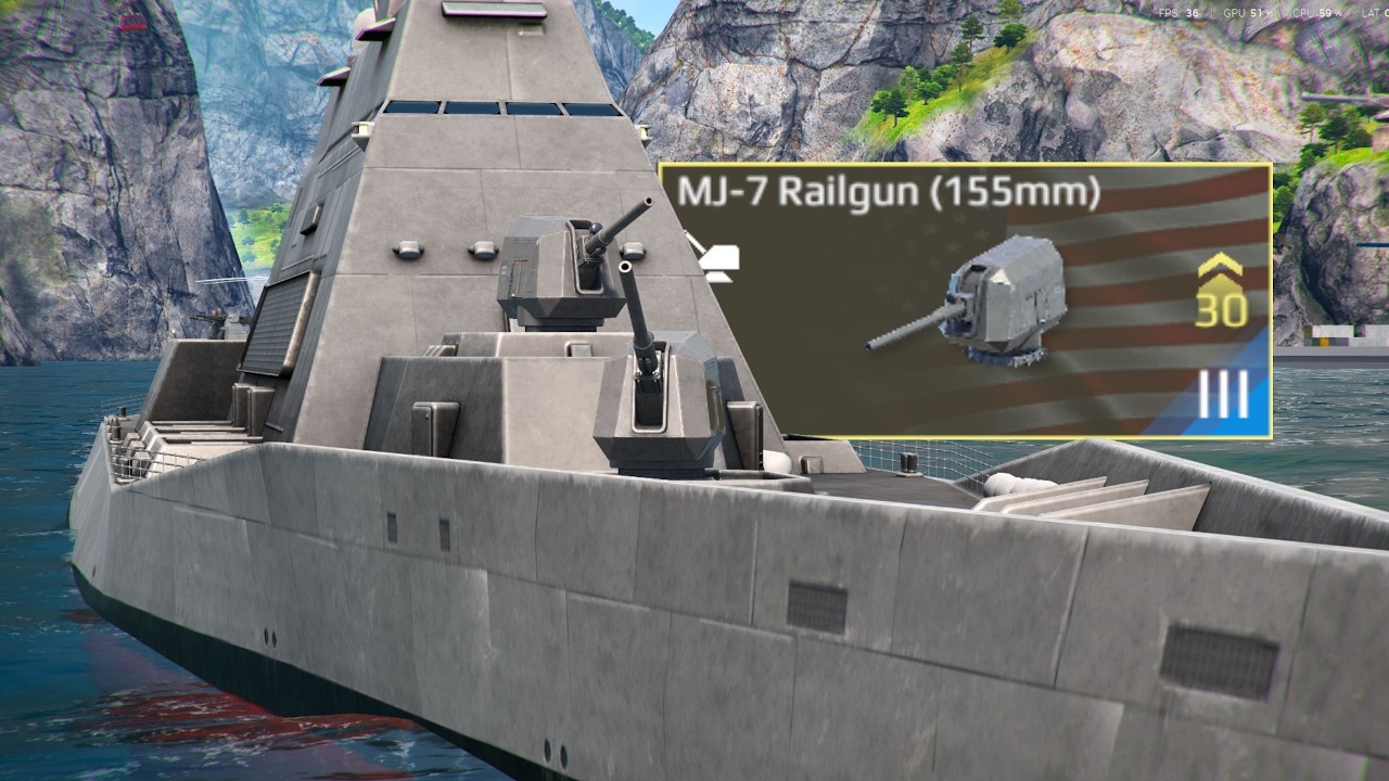 l think this cannon should get buff - USS Constitution II - Modern Warships