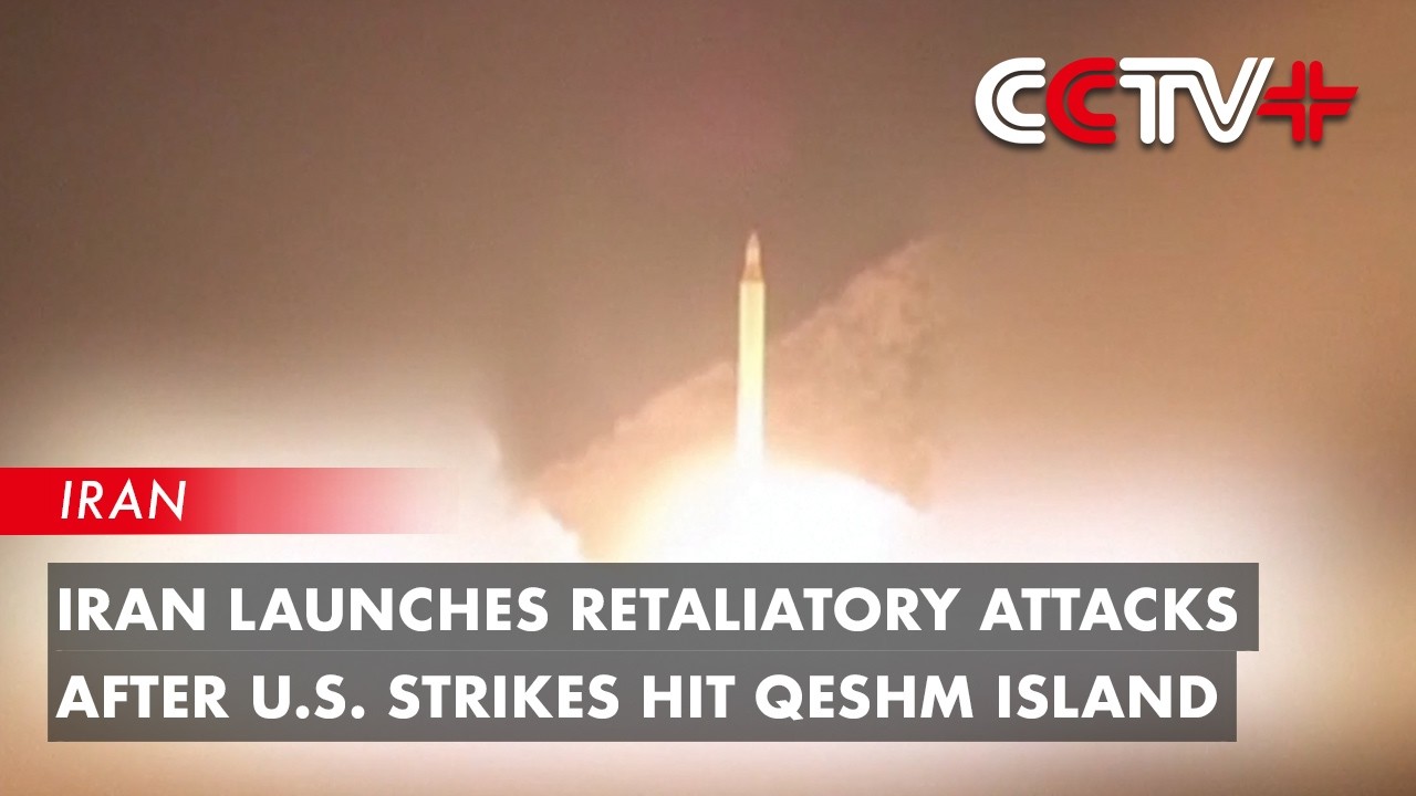 Iran Launches Retaliatory Attacks After U.S. Strikes Hit Qeshm Island
