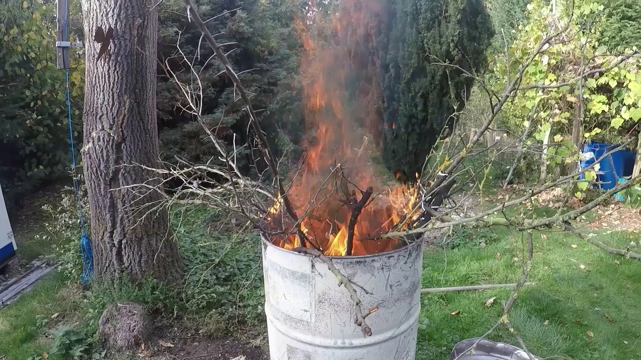 ✅#Gartenabfallverbrennung ! #Feuertonne ! WIE GUT KANN MAN #GARTENABFALL IM #FASS VERBRENNEN ✅XY9777