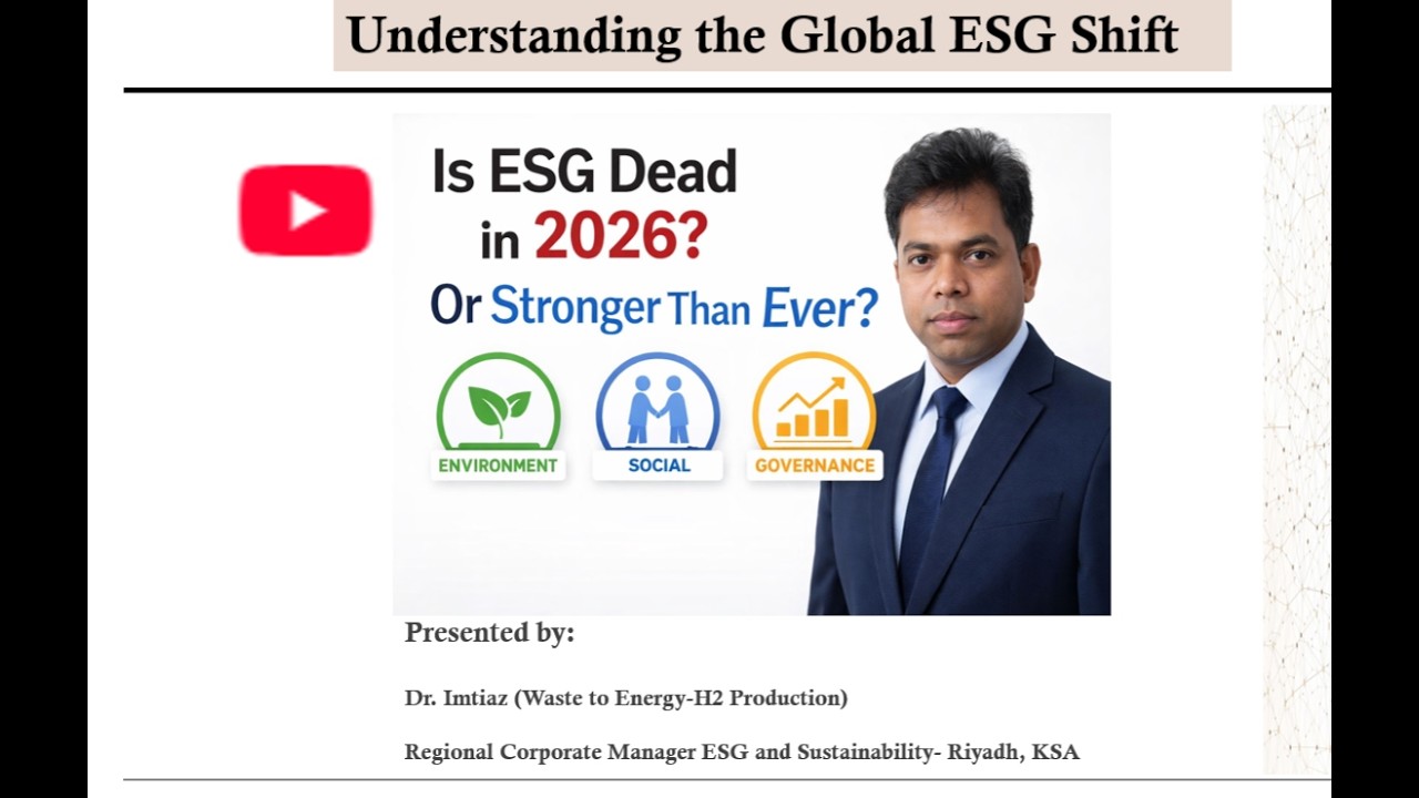 Module 25- Is ESG Dead in 2026 #esg #learning #education #sustainability #2026