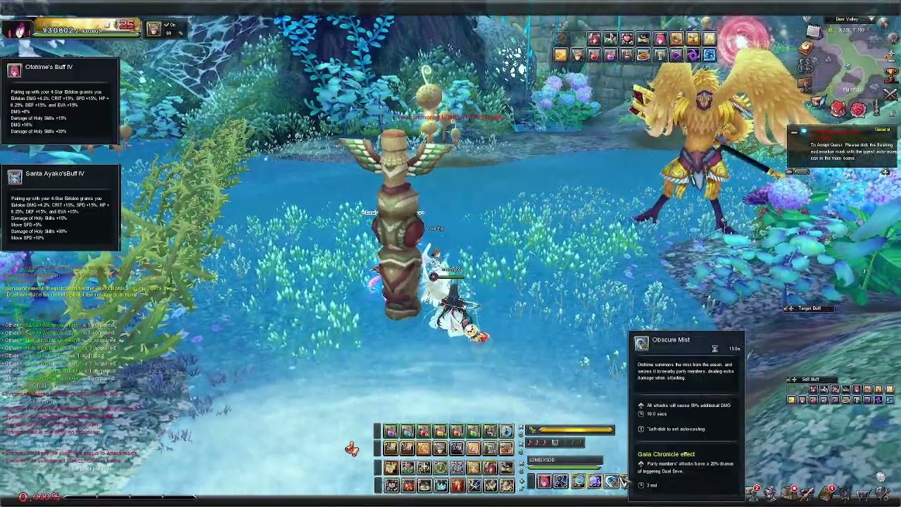 Aura kingdom (holy sword)