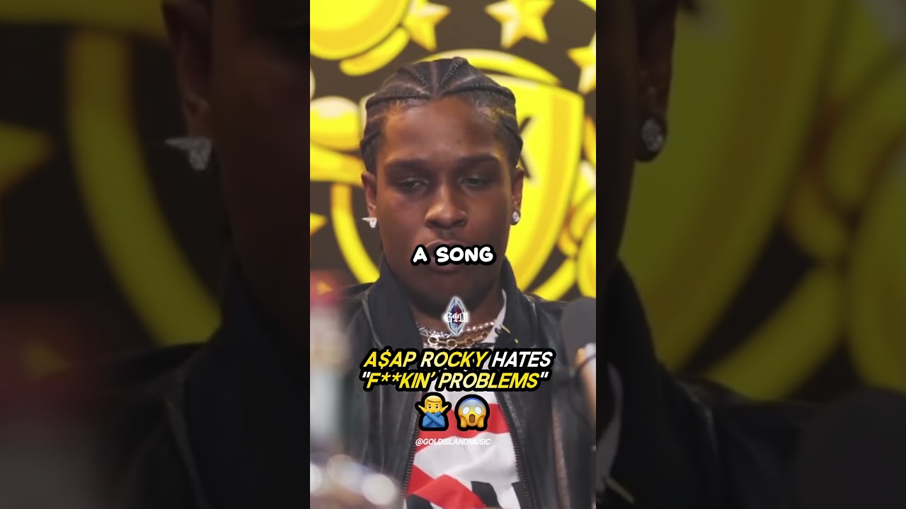A$AP Rocky HATES 