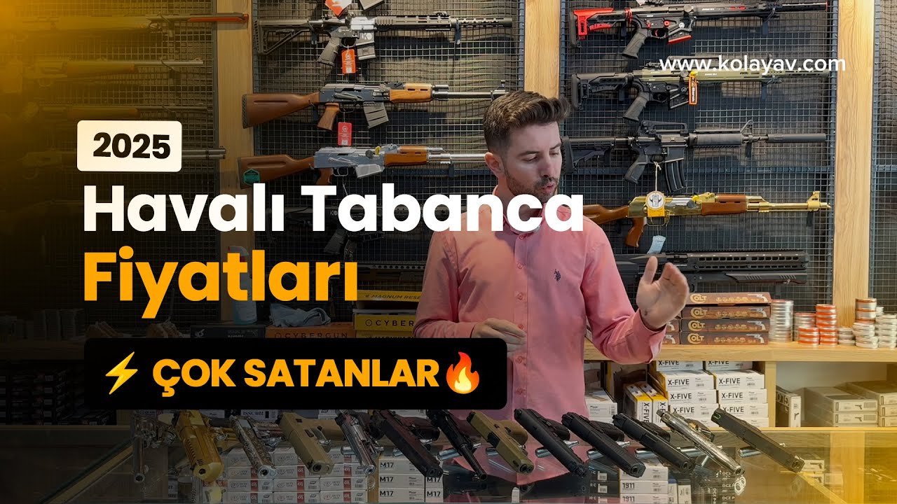 🔫 2025 Havalı Tabanca Fiyatları 🔥 Tavsiyeler ve En &Ccedil;ok Satanlar