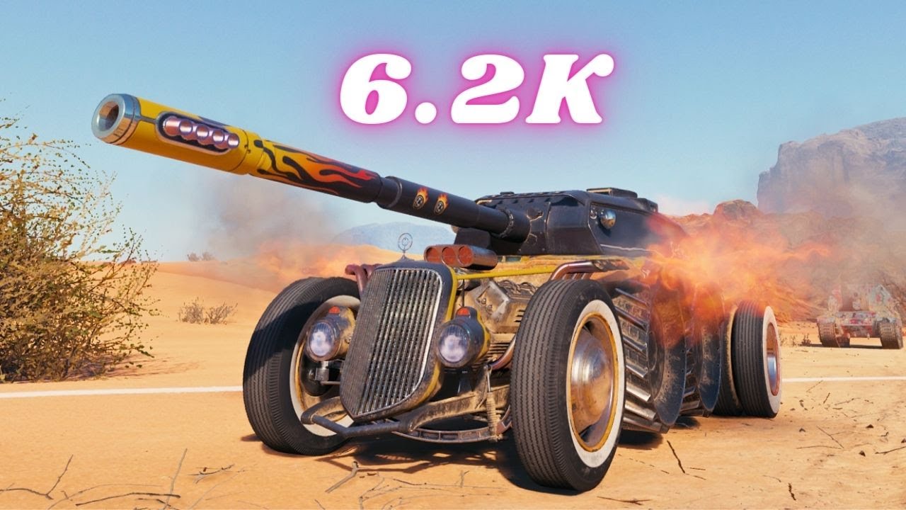 Panhard EBR 105 - 6.2K Damage 7 Kills World of Tanks
