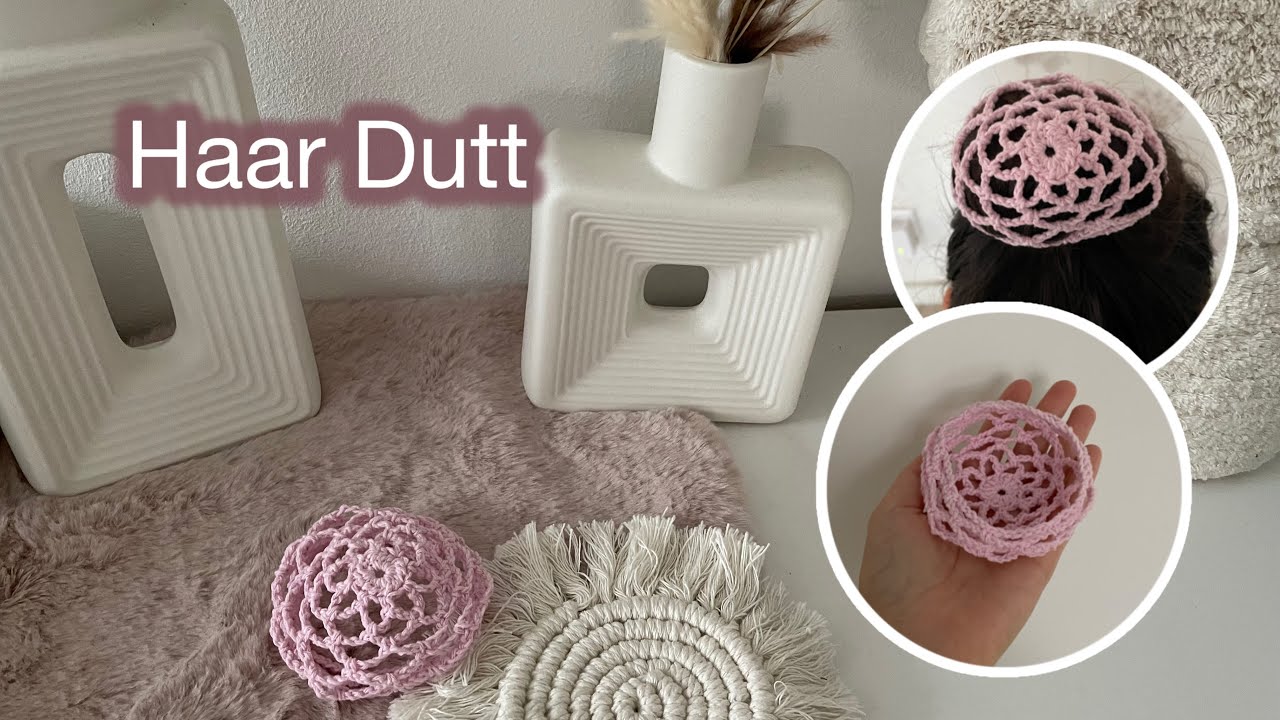 Einfachste Haar Dutt Häkelanleitung | Schritt für Schritt einfach gemacht | Marycrochet