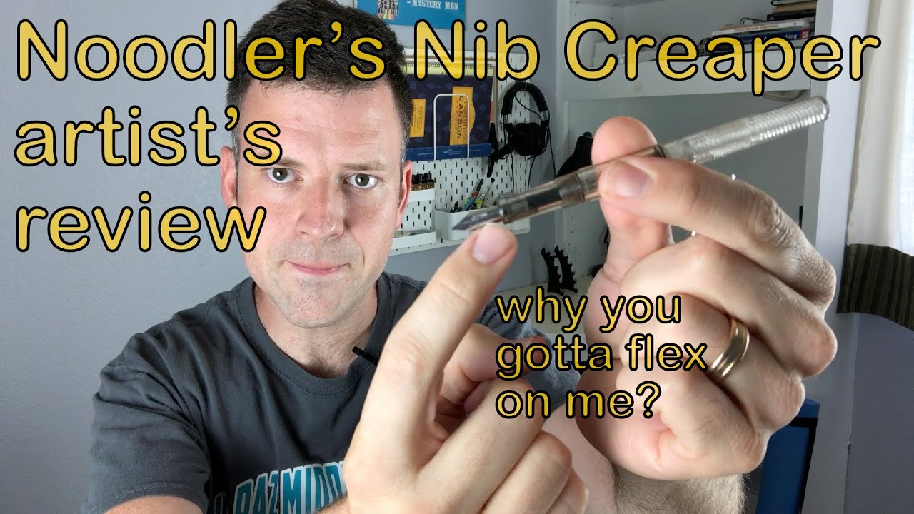 Noodlers Nib Creaper: An artist fountain pen review