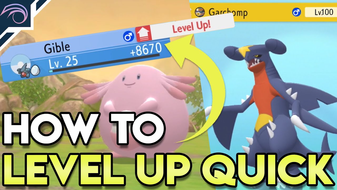 HOW TO EASILY LEVEL UP YOUR POKEMON in Brilliant Diamond and Shining Pearl
