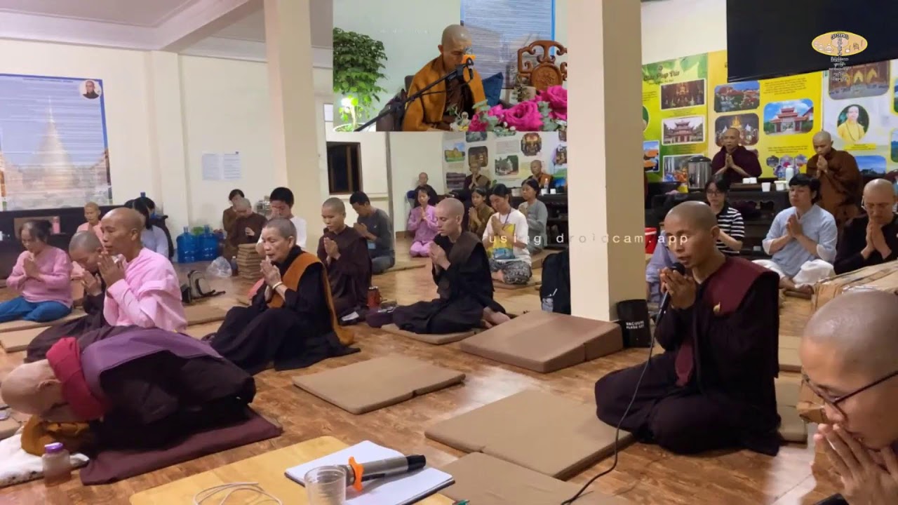 Meditation retreat night dhamma talk 07/10/2023
