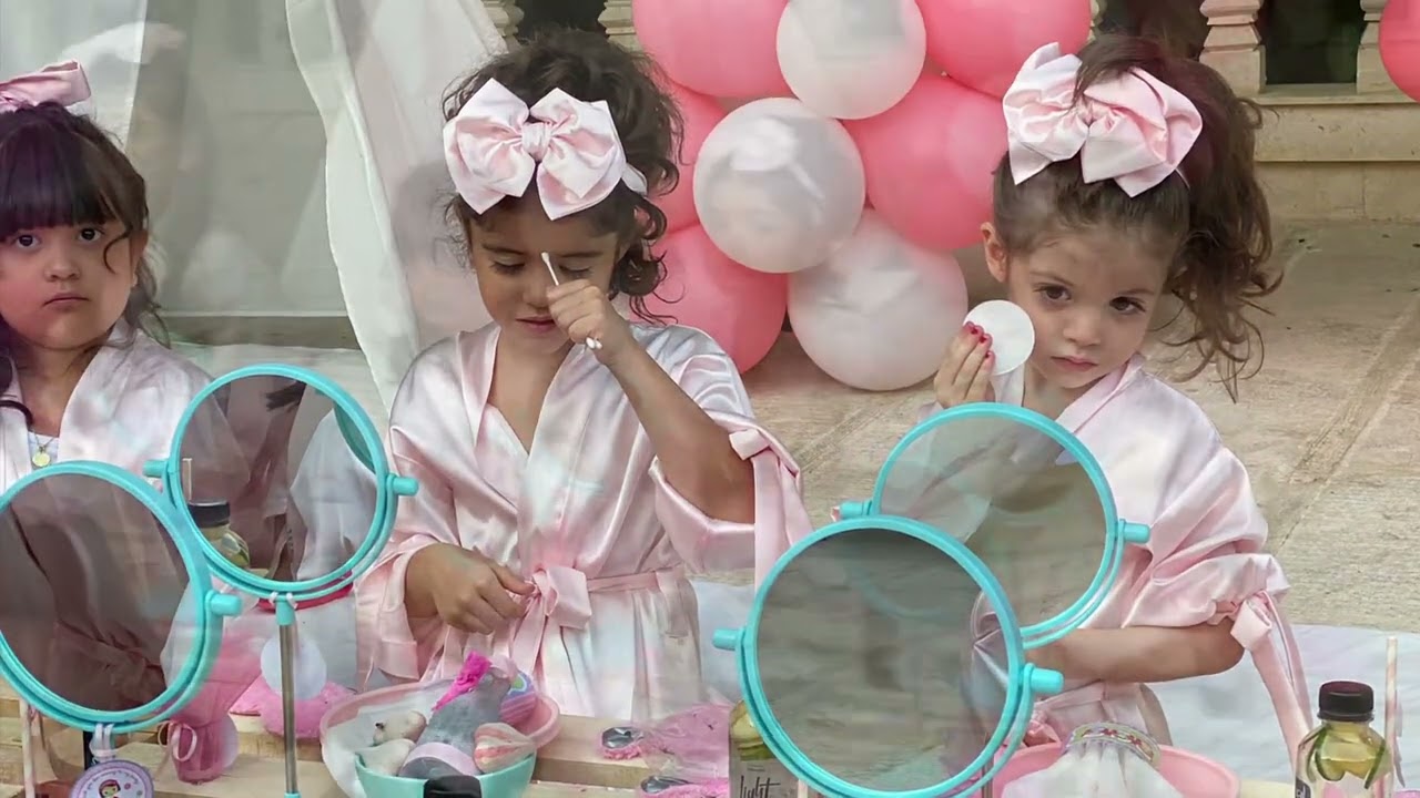 Spa theme birthday @dream flowers party planner Uae