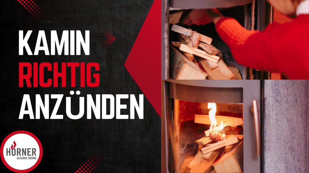 Kamin richtig anzünden: Ausführliche Anleitung und Tipps vom Ofenbauer