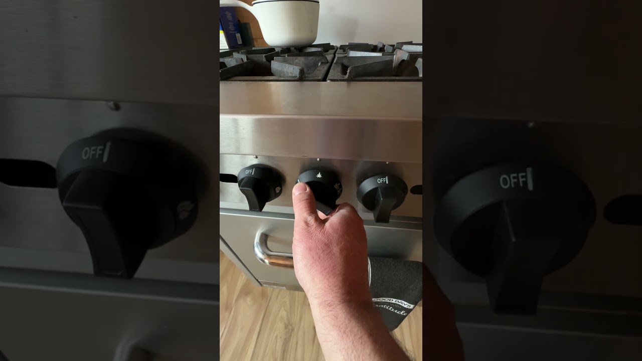 Operation of Gas Cook Stove