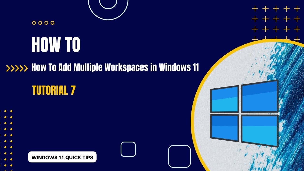 How To Add Multiple Workspaces in Windows 11