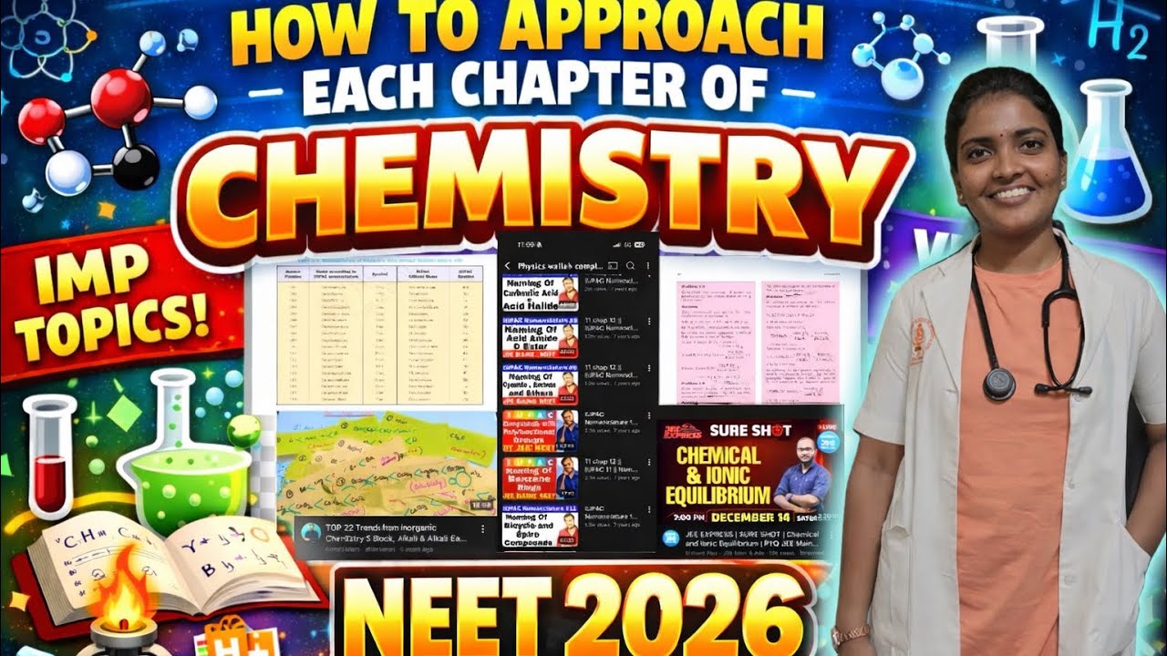 how to approach chemistry @druniqueMBBS 