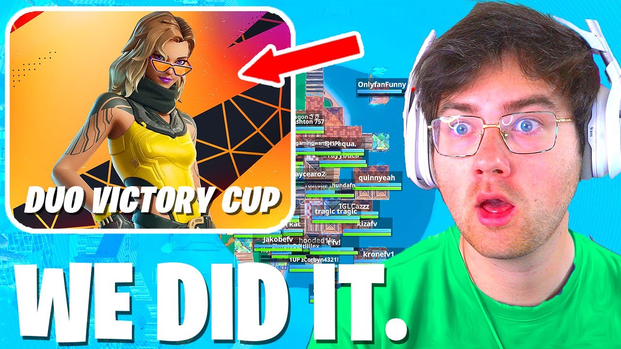 I Qualified in the DUO CASH CUP in Chapter 7 Fortnite! (Full Tournament)